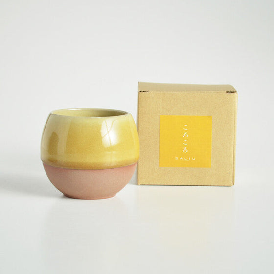 SALIU - Round Yunomi Cup (Yellow) ころころSA02 (イエロー)